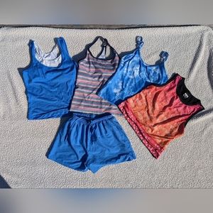 💖 Aspire Workout Bundle - 4 Tops/ 1 Short